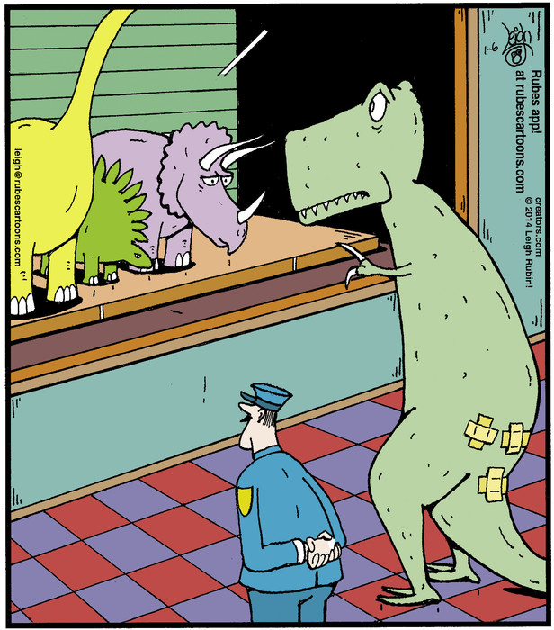 Rubes® for Jan 06, 2014, by Leigh Rubin Creators Syndicate