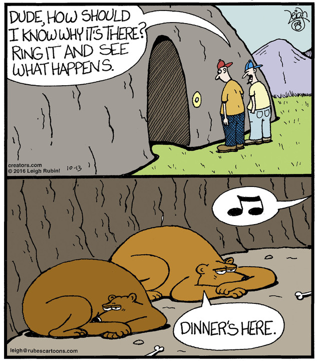 Rubes® for Oct 13, 2016, by Leigh Rubin Creators Syndicate