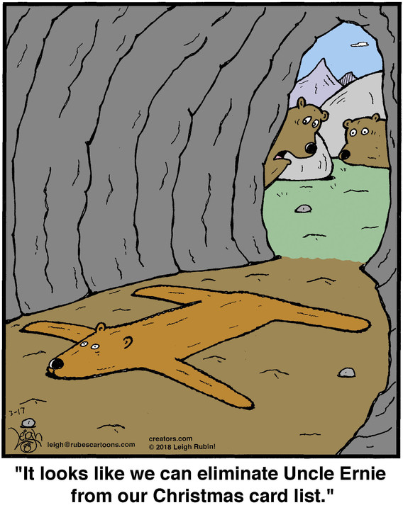 Rubes® for Mar 17, 2018, by Leigh Rubin Creators Syndicate