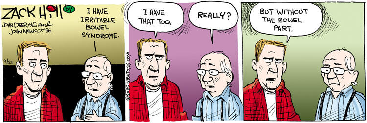 Zack Hill for Sep 21, 2025