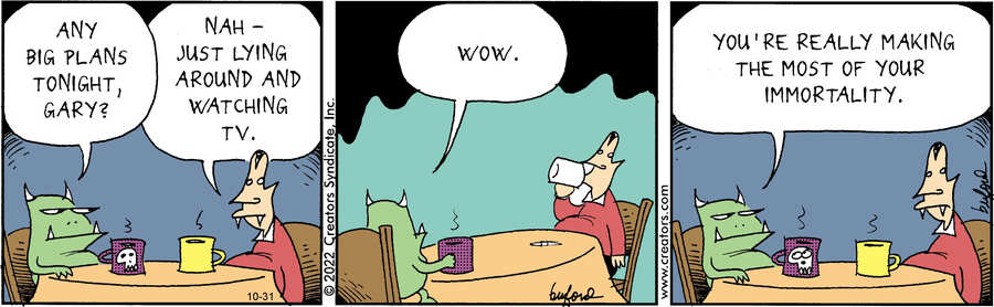 Scary Gary for Oct 31, 2025