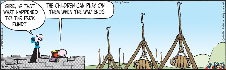 Wizard of Id for Dec 12, 2025