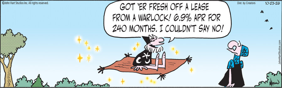Wizard of Id for Oct 23, 2026