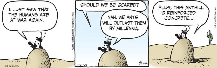 B.C. for Jul 17, 2025 by Mason Mastroianni, Mick Mastroianni and Johnny Hart