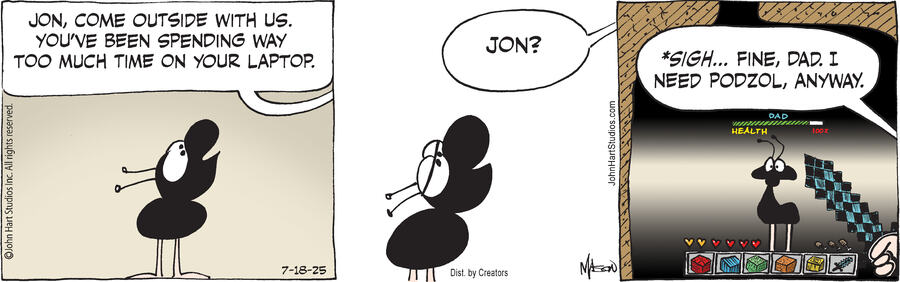 B.C. for Jul 18, 2025 by Mason Mastroianni, Mick Mastroianni and Johnny Hart