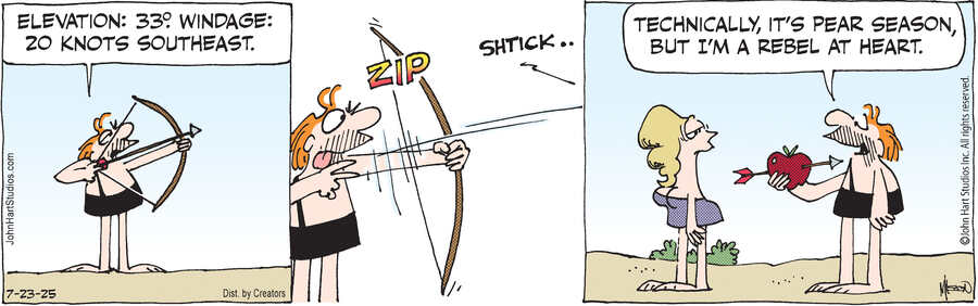 B.C. for Jul 23, 2025 by Mason Mastroianni, Mick Mastroianni and Johnny Hart