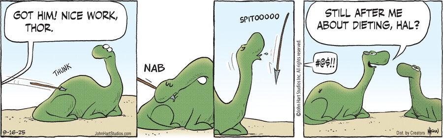 B.C. for Sep 16, 2025 by Mason Mastroianni, Mick Mastroianni and Johnny Hart