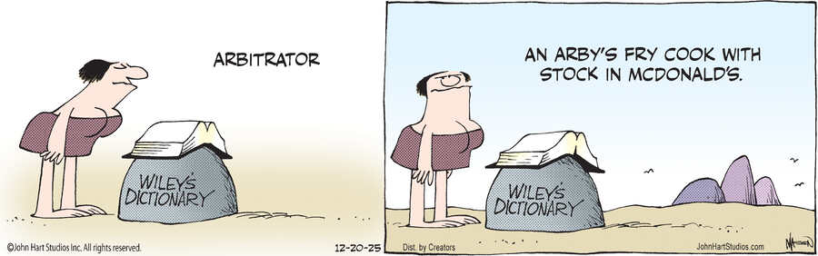 B.C. for Dec 20, 2025 by Mason Mastroianni, Mick Mastroianni and Johnny Hart