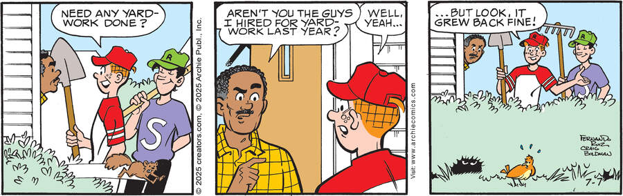 Archie for Jul 07, 2025 by Archie Comic Publications, Craig Boldman and Fernando Ruiz
