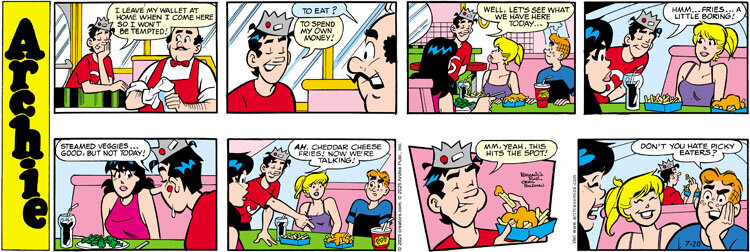 Archie for Jul 20, 2025 by Archie Comic Publications, Craig Boldman and Fernando Ruiz