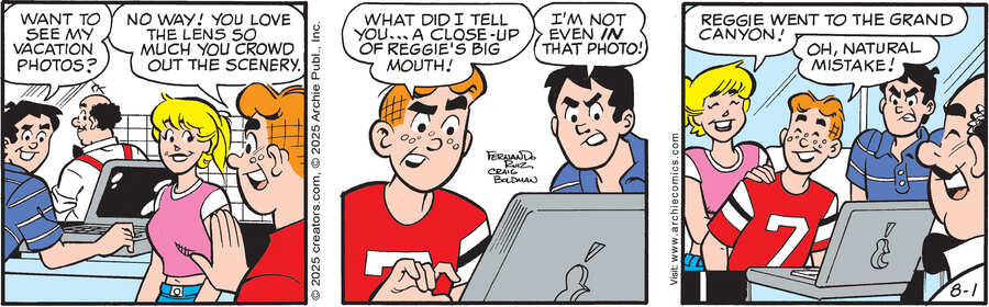 Archie for Aug 01, 2025 by Archie Comic Publications, Craig Boldman and Fernando Ruiz