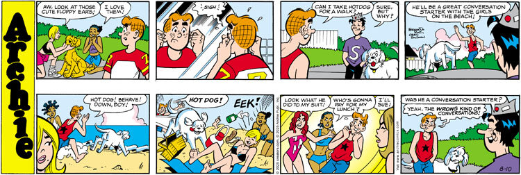 Archie for Aug 10, 2025 by Archie Comic Publications, Craig Boldman and Fernando Ruiz