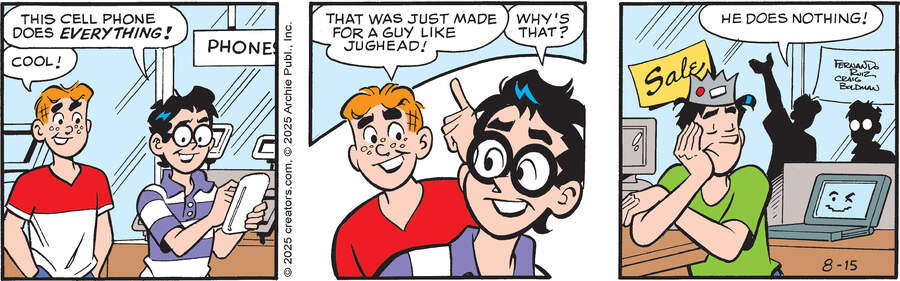 Archie for Aug 15, 2025 by Archie Comic Publications, Craig Boldman and Fernando Ruiz