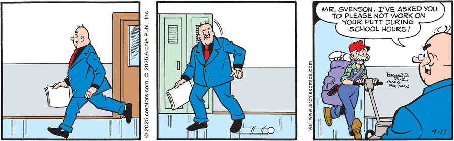 Archie for Sep 17, 2025 by Archie Comic Publications, Craig Boldman and Fernando Ruiz