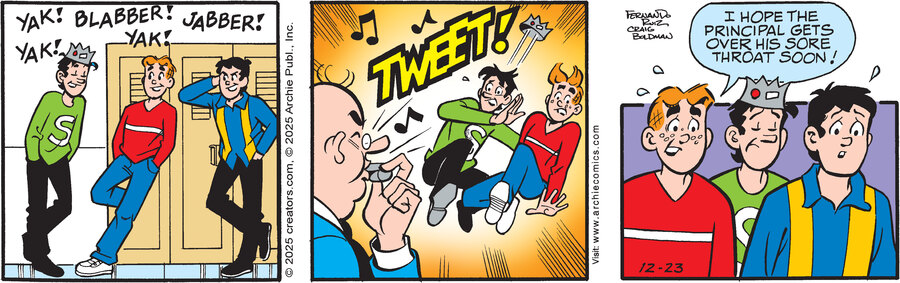 Archie for Dec 23, 2025 by Archie Comic Publications, Craig Boldman and Fernando Ruiz