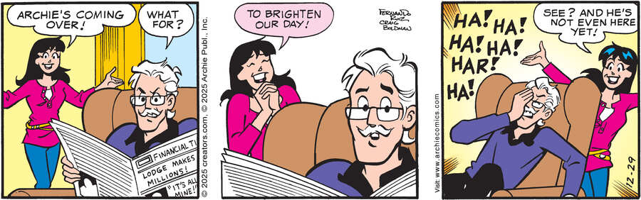 Archie for Dec 29, 2025