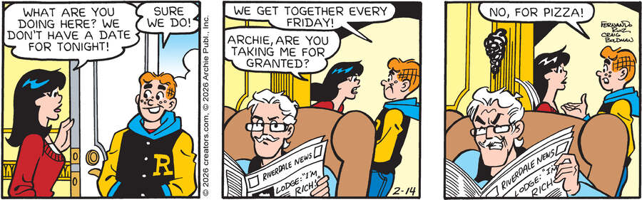 Archie for Feb 14, 2026