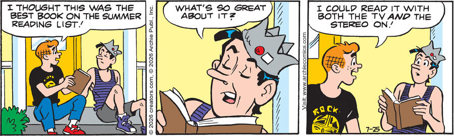 Archie for Jul 25, 2026