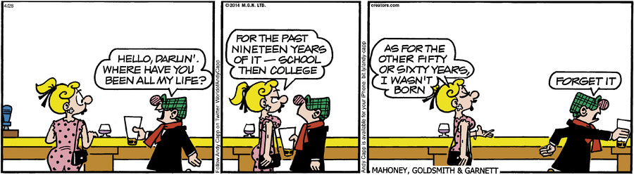 Andy Capp For Apr 28 2014 By Reg Smythe Creators Syndicate