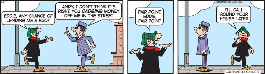 Andy Capp for Jul 24, 2025 by Reg Smythe