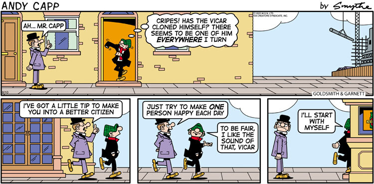 Andy Capp for Aug 10, 2025 by Reg Smythe