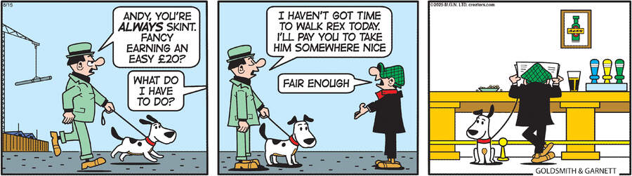 Andy Capp for Aug 15, 2025 by Reg Smythe
