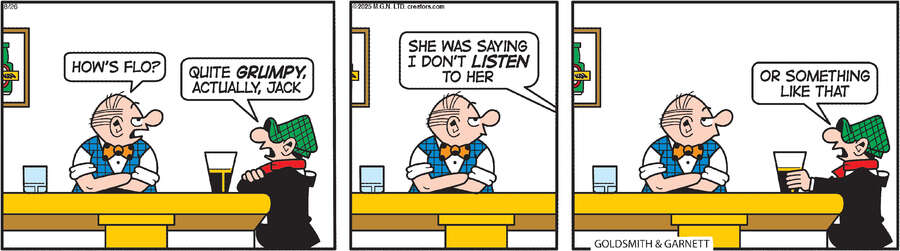 Andy Capp for Aug 26, 2025 by Reg Smythe