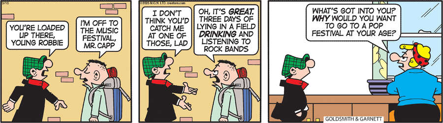 Andy Capp for Sep 16, 2025 by Reg Smythe