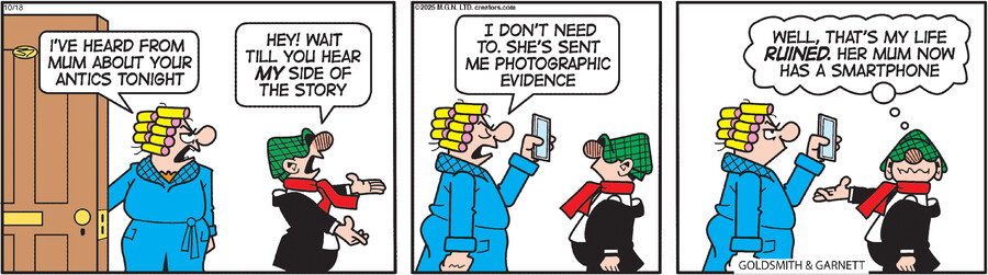 Andy Capp for Oct 18, 2025 by Reg Smythe