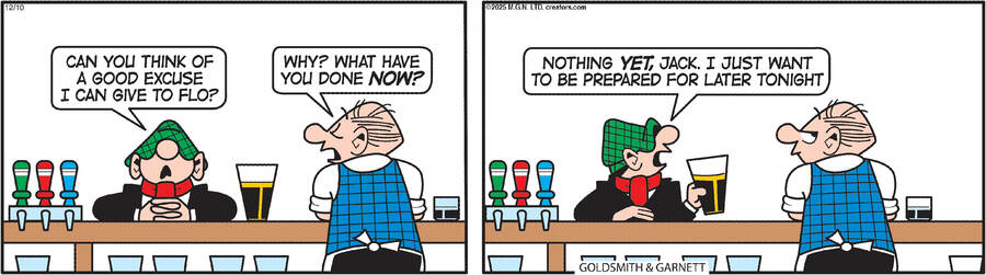 Andy Capp for Dec 10, 2025 by Reg Smythe