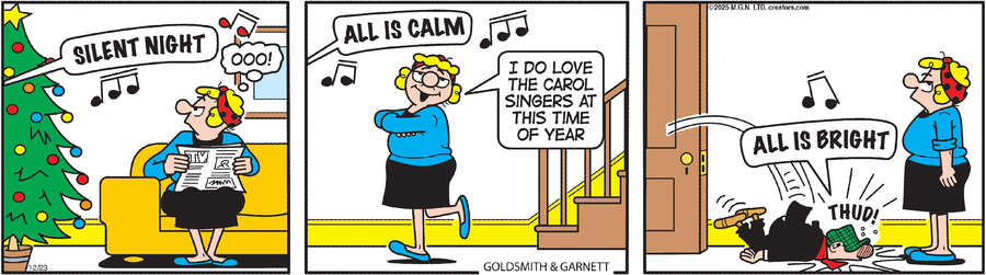 Andy Capp for Dec 23, 2025 by Reg Smythe