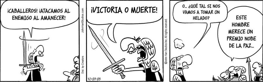Wizard of Id Spanish for Oct 27, 2025