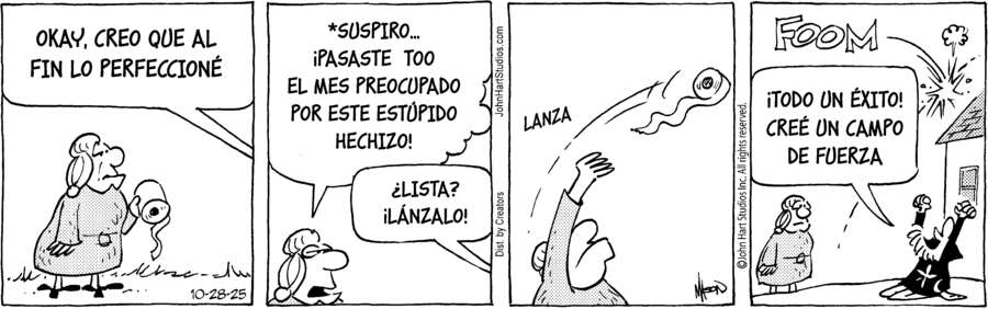 Wizard of Id Spanish for Oct 28, 2025