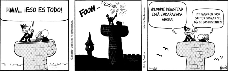 Wizard of Id Spanish for Apr 01, 2026