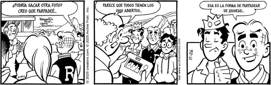 Archie Spanish for Nov 26, 2025