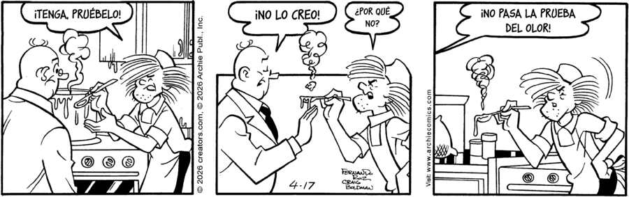 Archie Spanish for Apr 17, 2026