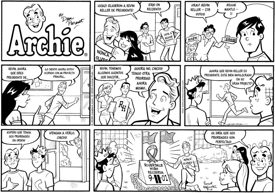 Archie Spanish for Sep 13, 2026