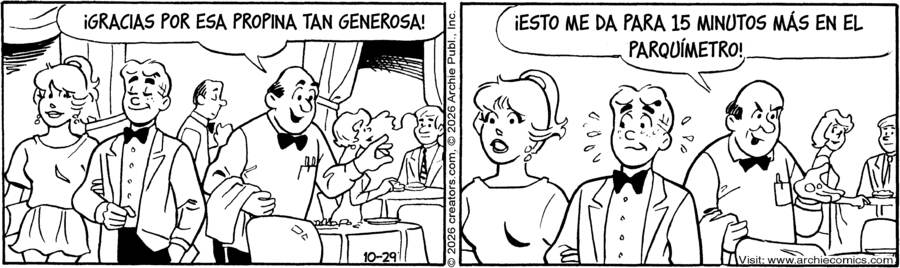 Archie Spanish for Oct 29, 2026