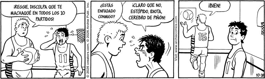 Archie Spanish for Oct 30, 2026