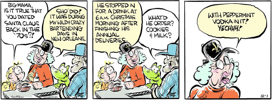 Shrimp and Grits for Dec 01, 2025