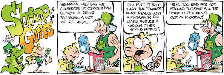 Shrimp and Grits for Mar 15, 2026