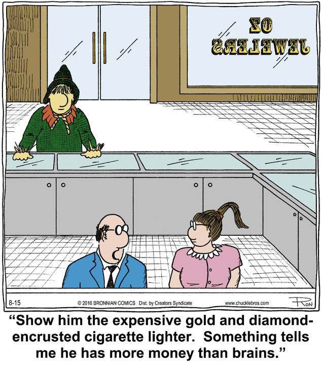 Chuckle Bros for Aug 15, 2016, by Brian Boychuk Creators Syndicate